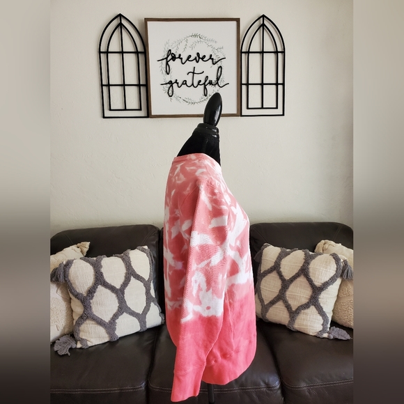 Concepts Tie Dye Long Sleeve Sweatshirt Women’s Size M Classic Boho Chic Retro - Picture 7 of 13